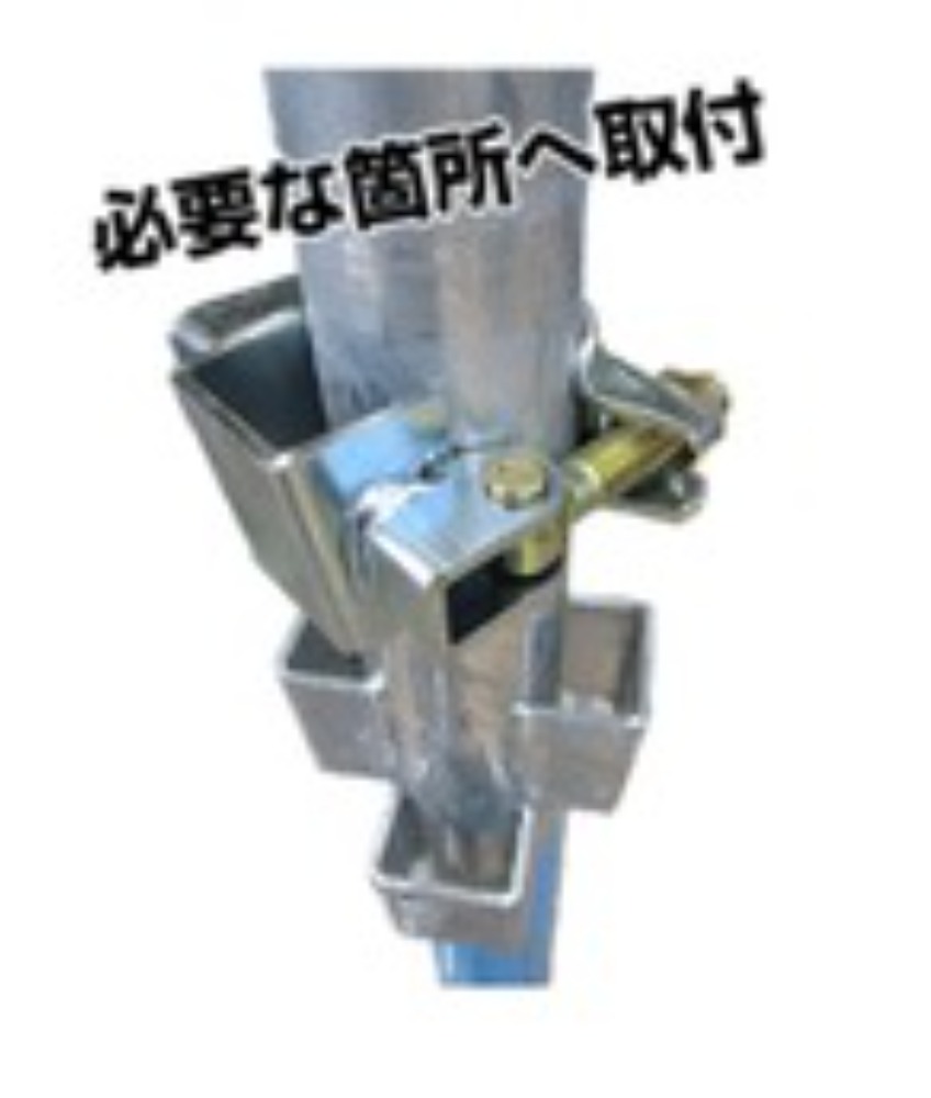 WORKER 一側クランプ B・Cタイプ クサビ足場用クランプ